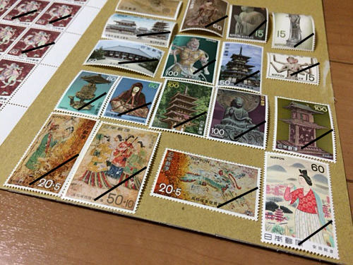 奈良モチーフの切手たち-Part3-05 奈良モチーフの切手たち-Part3-05