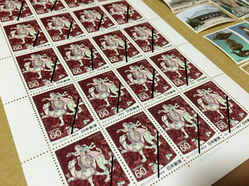 奈良モチーフの切手たち-Part3-06 奈良モチーフの切手たち-Part3-06