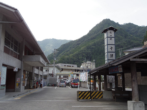 道の駅十津川郷の足湯＠十津川村-06