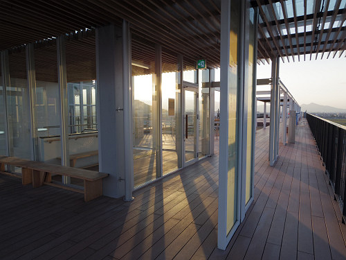 橿原総合庁舎 屋上庭園＠旧耳成高校-06