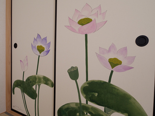 「襖絵」制作 by 上村恭子さん-19