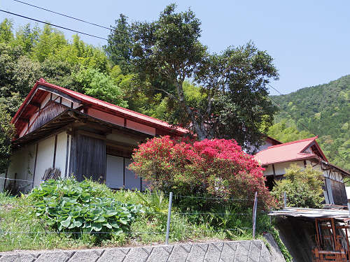 萌の朱雀 撮影地記念碑 ＠五條市西吉野町-04