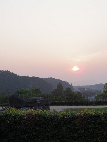飛鳥～橿原で見た夕陽-07