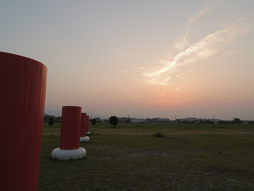 飛鳥～橿原で見た夕陽-09