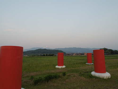 飛鳥～橿原で見た夕陽-10