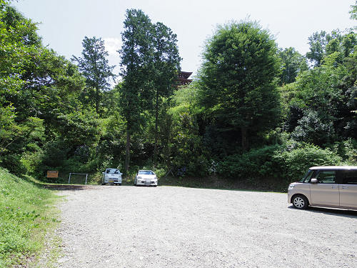 明日香村『岡寺』の無料駐車場-07