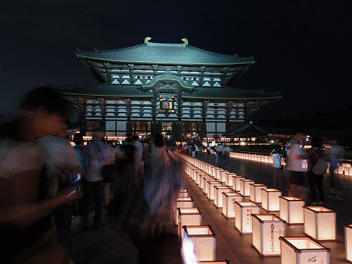 万灯供養会 @東大寺大仏殿-05 万灯供養会 @東大寺大仏殿-05