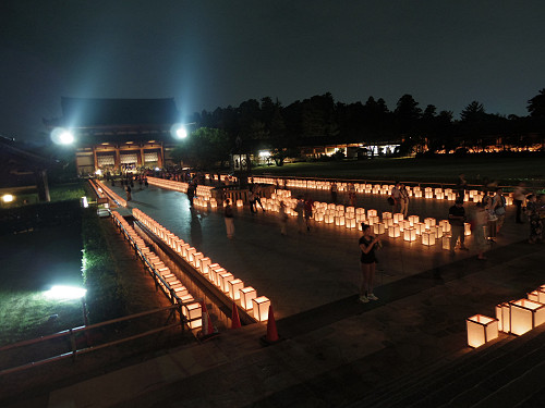 万灯供養会 @東大寺大仏殿-26 万灯供養会 @東大寺大仏殿-26