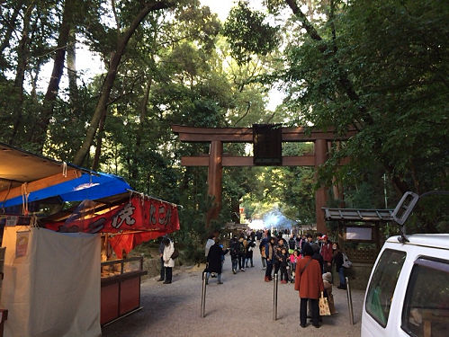 2017年の初詣『石上神宮』＠天理市-01