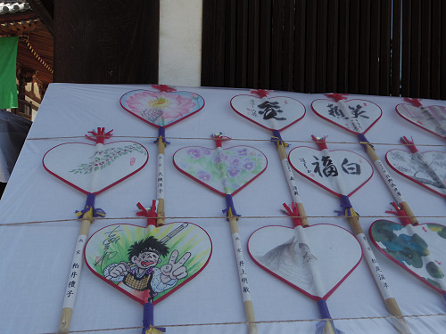 うちわまき（中興忌梵網会）＠唐招提寺-07