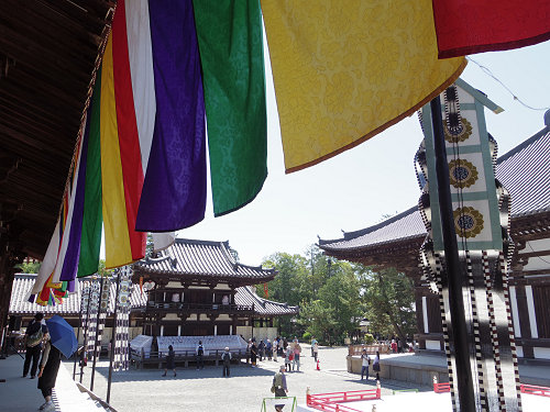 うちわまき（中興忌梵網会）＠唐招提寺-10
