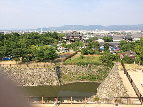 郡山城天守台展望施設 ＠大和郡山市-08