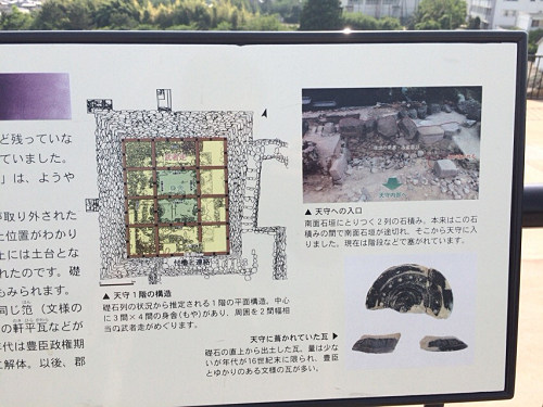 郡山城天守台展望施設 ＠大和郡山市-10