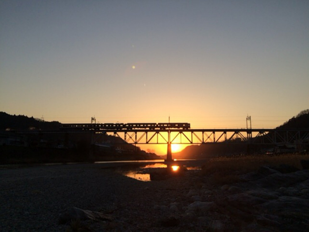 【奈良的生活】吉野川で焚き火-10