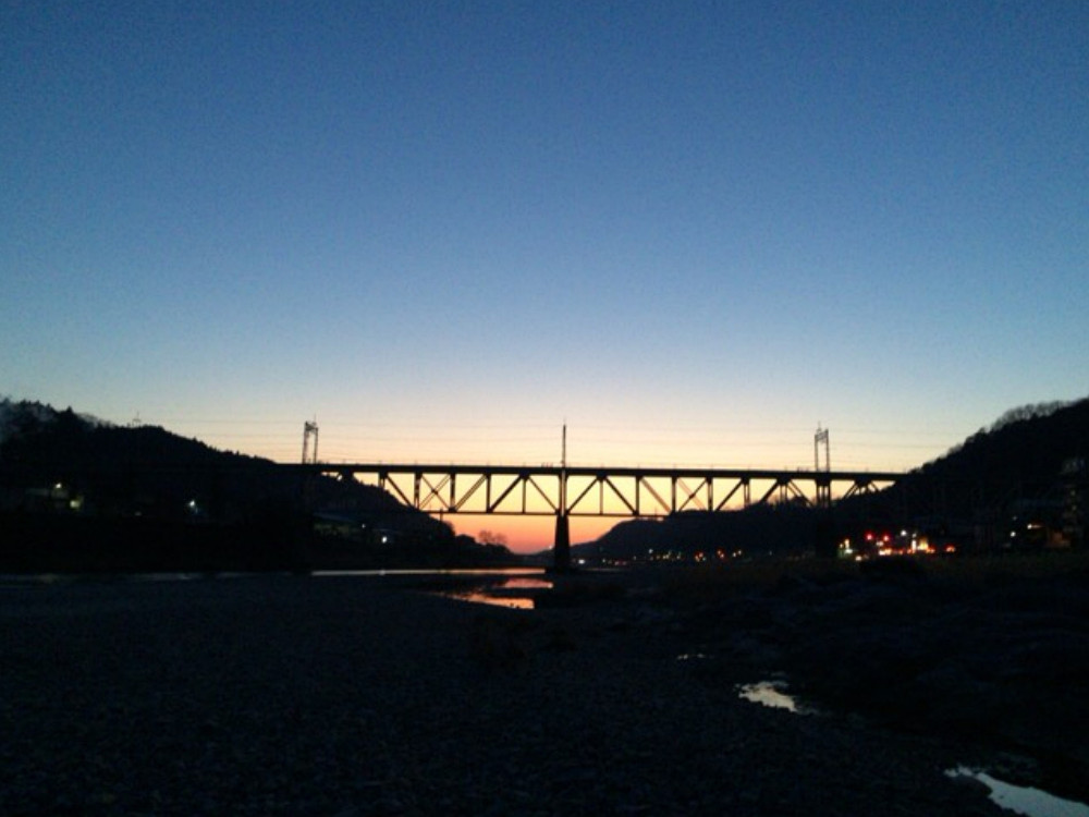 【奈良的生活】吉野川で焚き火-11