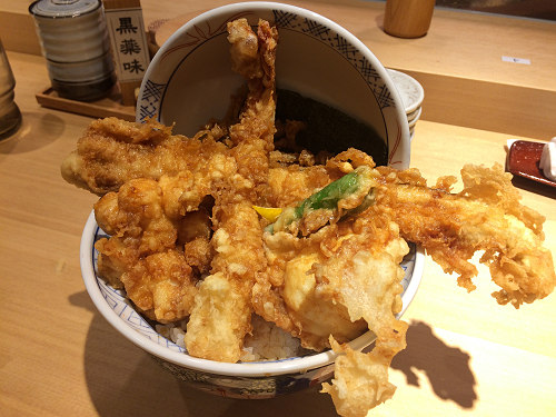 揚げたての天ぷらが美味！『天丼まきの 奈良東向店』＠奈良市