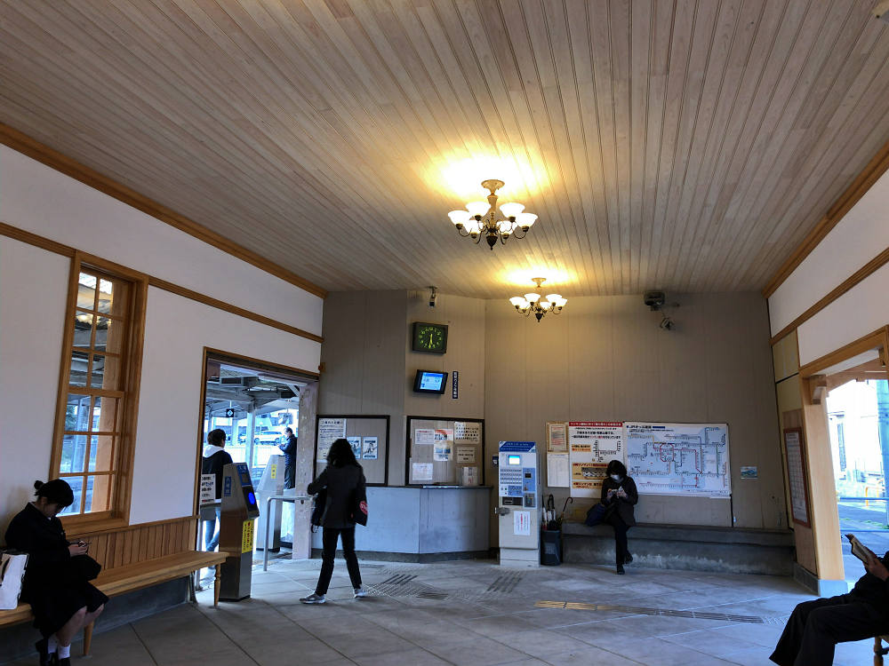 待合室リニューアル @京終駅(奈良市)-05 待合室リニューアル @京終駅(奈良市)-05