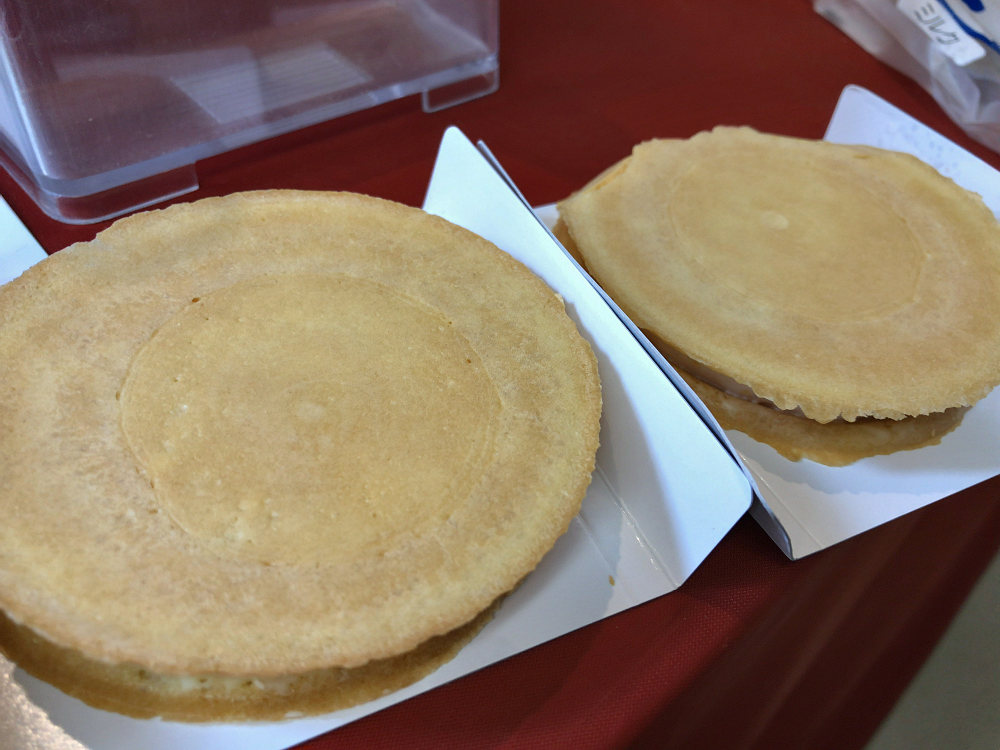 鹿せんべいアイス ＠柿の葉ずし平宗-05