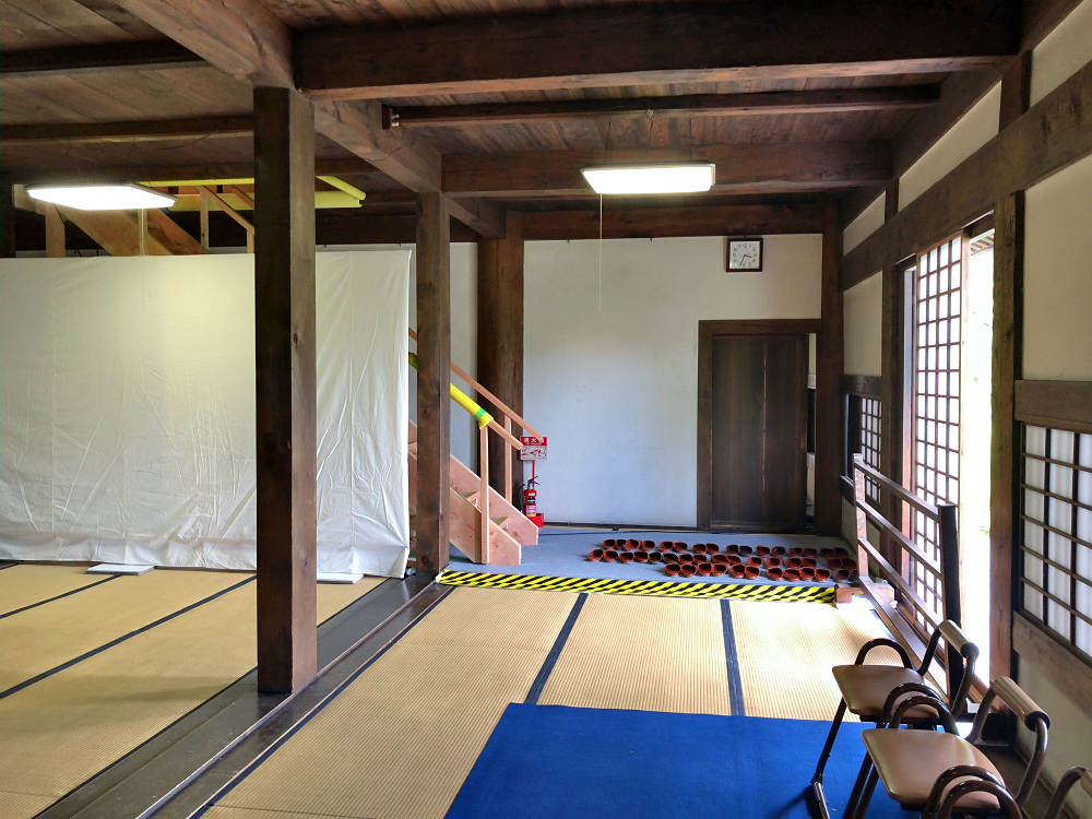 世界遺産元興寺　国宝禅室 屋根裏探検 ＠奈良市-03