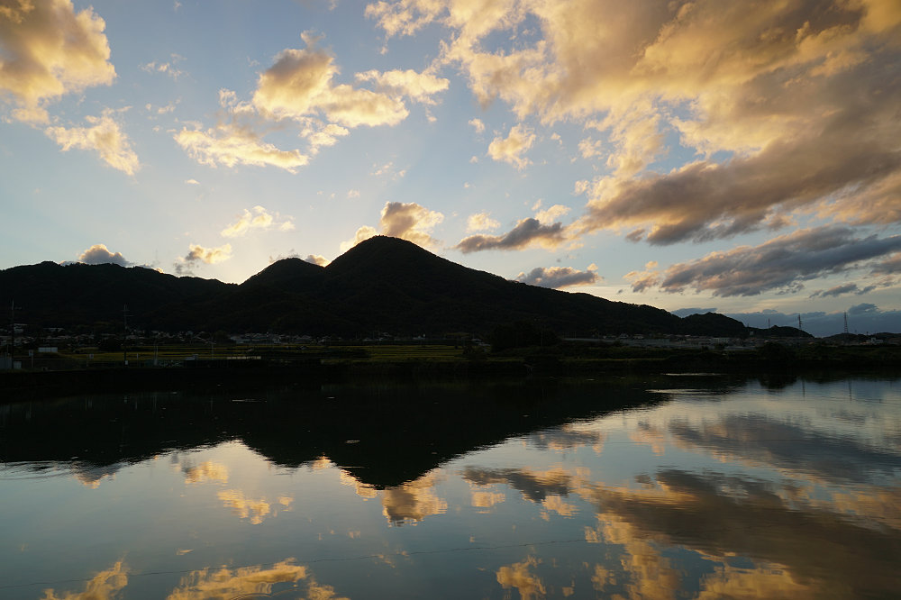 二上山の夕暮れ ＠香芝市-03