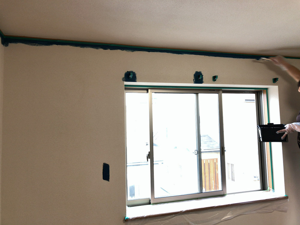 イマジンウォールペイントで壁塗り-03 イマジンウォールペイントで壁塗り-03