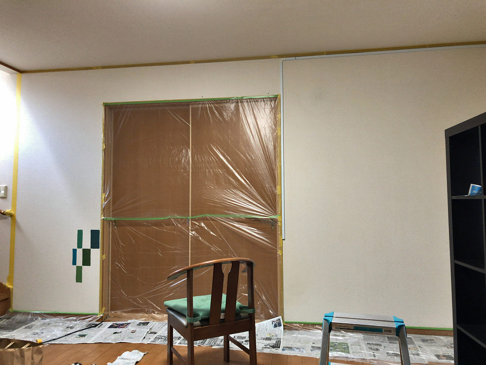 イマジンウォールペイントで壁塗り-08 イマジンウォールペイントで壁塗り-08