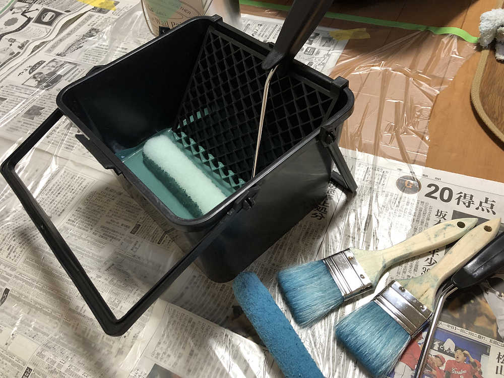 イマジンウォールペイントで壁塗り-09 イマジンウォールペイントで壁塗り-09