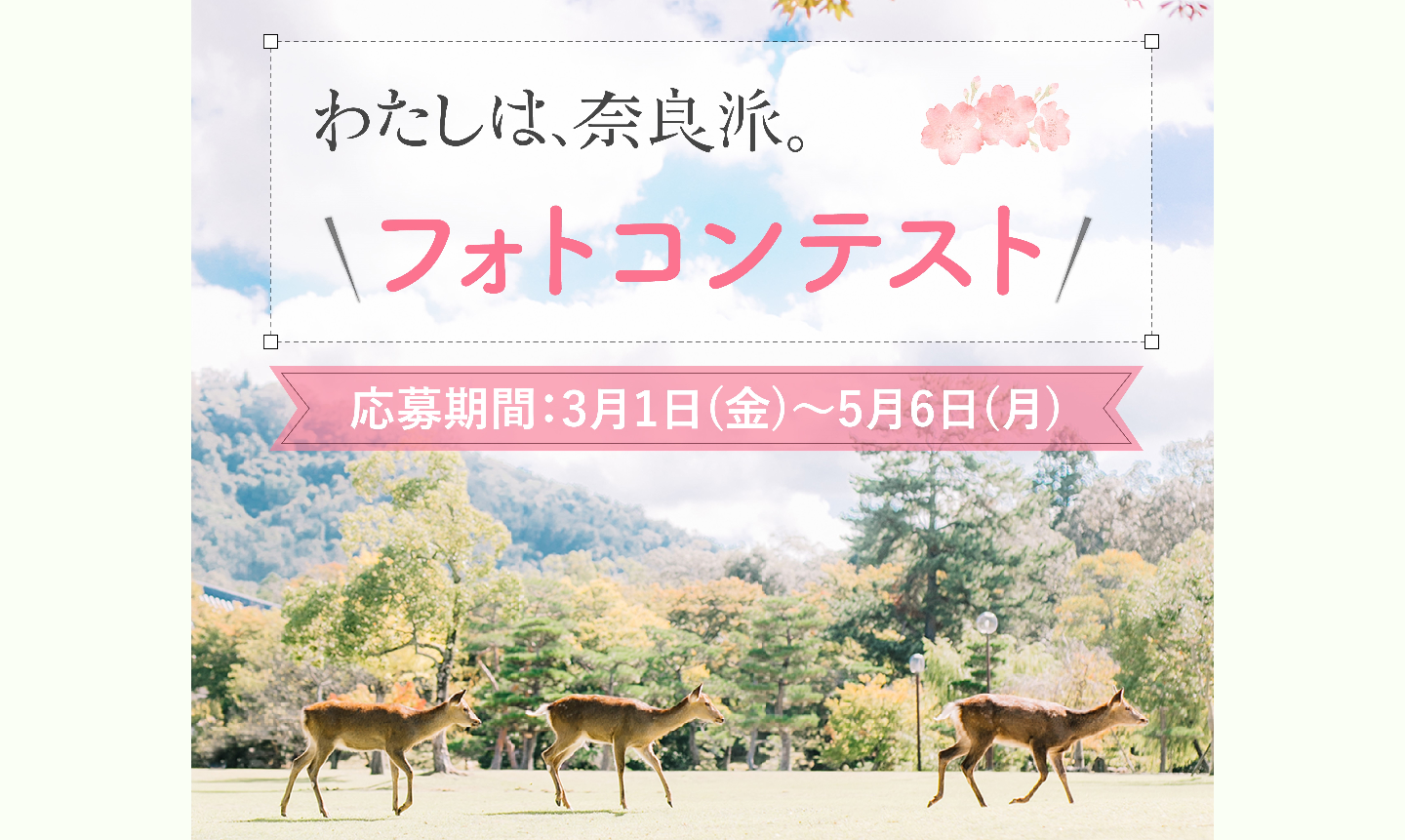 近鉄『わたしは、奈良派。』キャンペーン-09