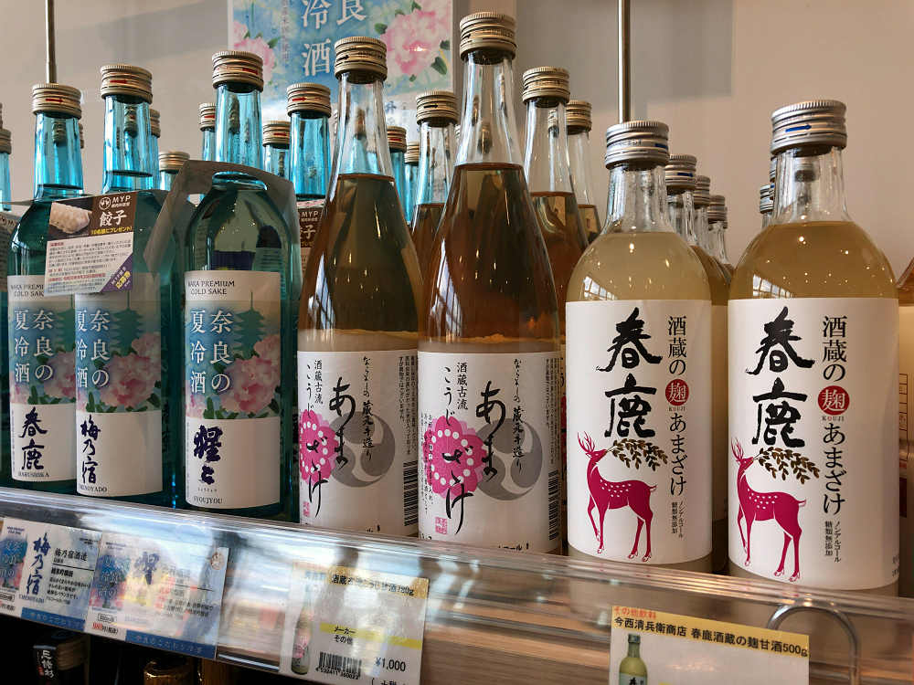 奈良の地酒コーナー ＠道の駅 レスティ唐古・鍵-04