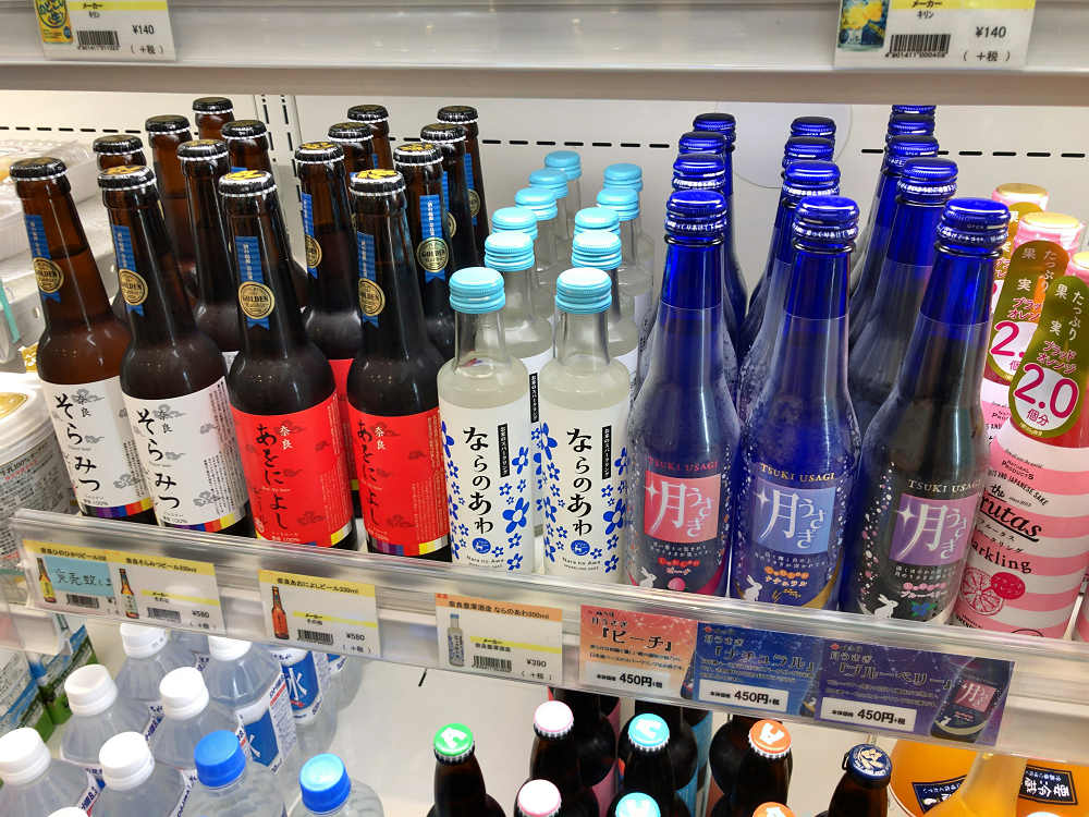 奈良の地酒コーナー ＠道の駅 レスティ唐古・鍵-05