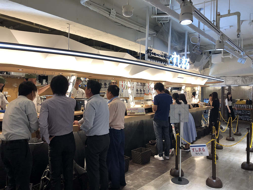 牡蠣とワイン立喰い すしまる 天王寺MIO店 ＠大阪市阿倍野区-01