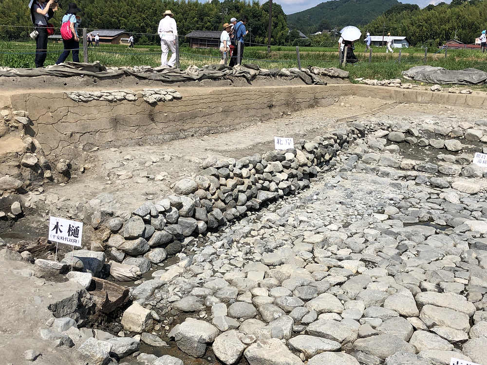 飛鳥京跡苑池（明日香村） 第13次調査 現地説明会-13