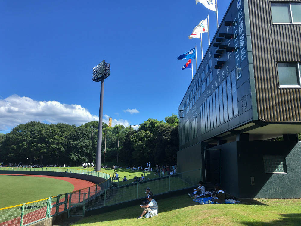 野球観戦＠佐藤薬品スタジアム（橿原市）-07