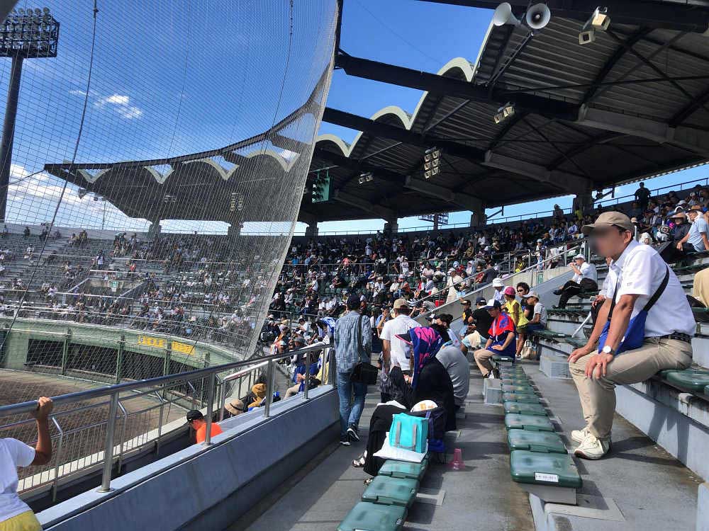 野球観戦＠佐藤薬品スタジアム（橿原市）-09