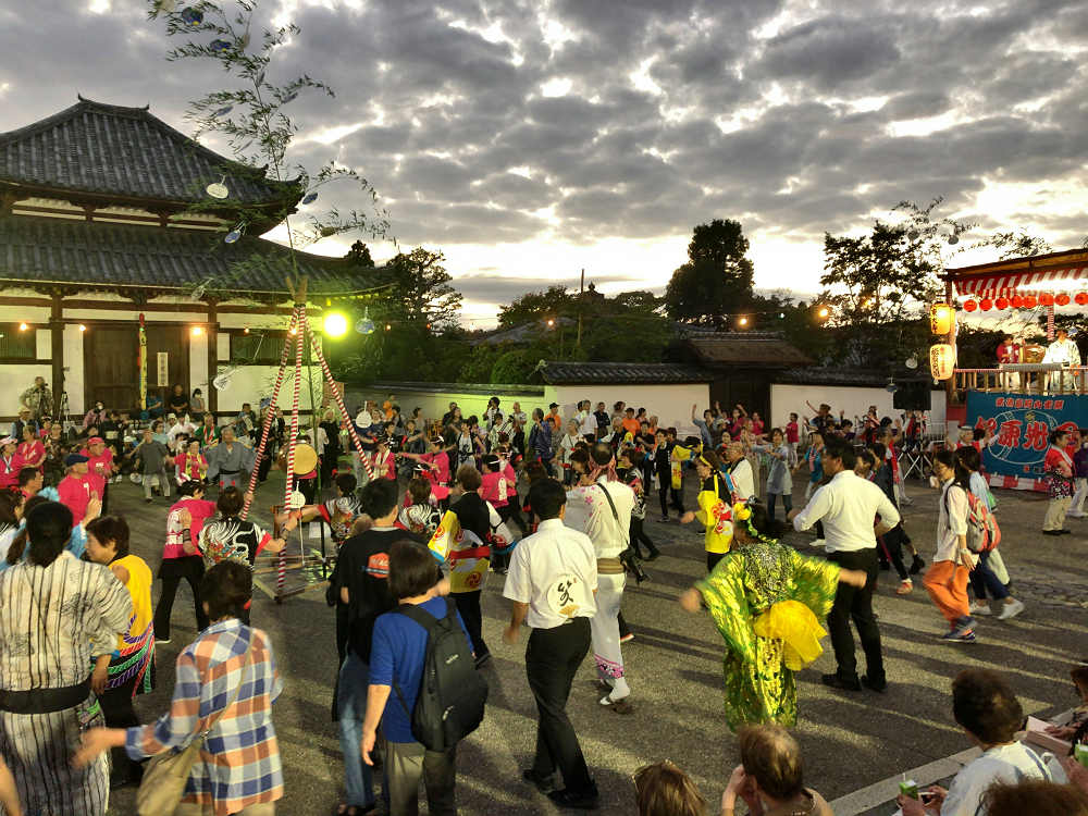 十七夜盆踊り＠東大寺二月堂（奈良市）-04