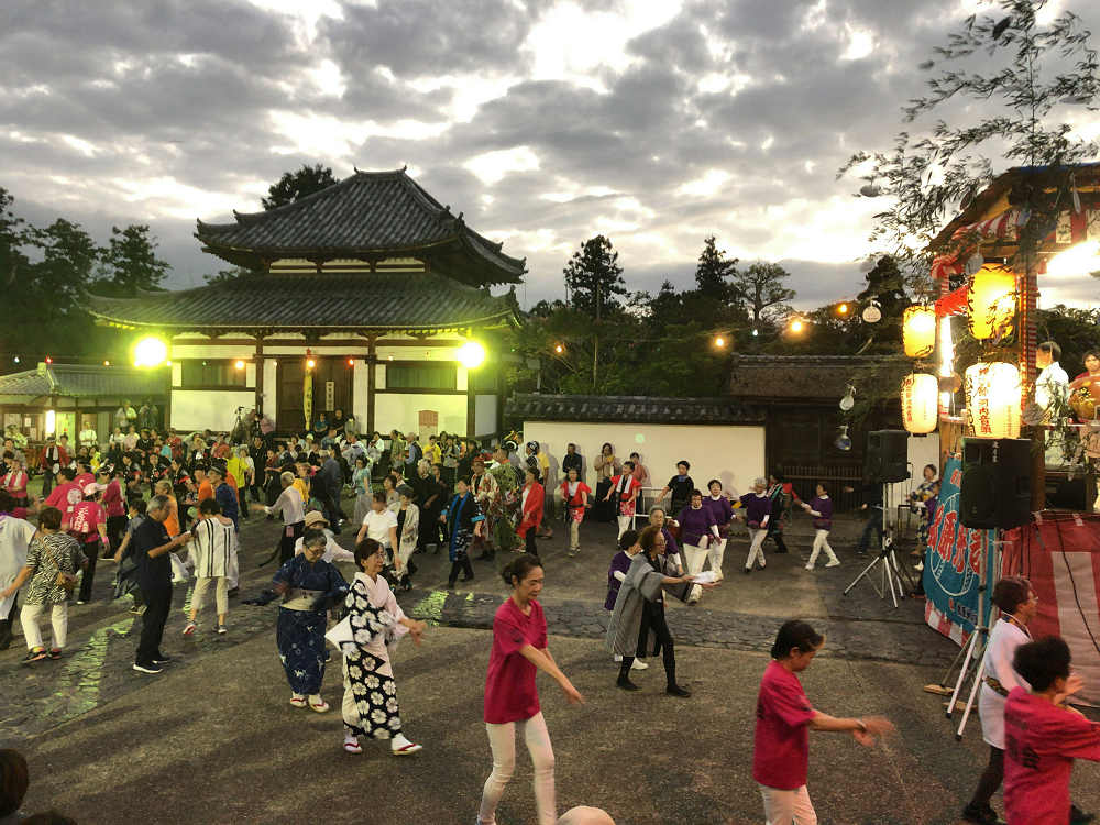 十七夜盆踊り＠東大寺二月堂（奈良市）-05