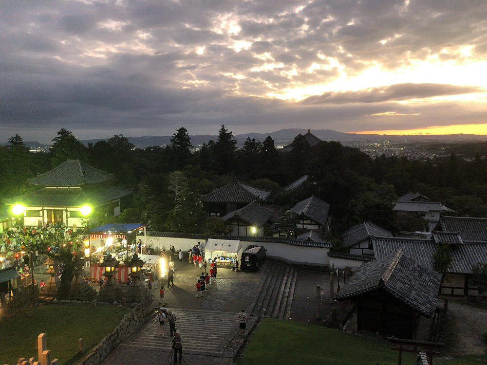 十七夜盆踊り＠東大寺二月堂（奈良市）-06