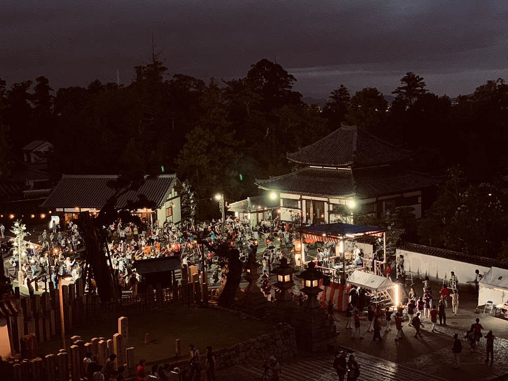 十七夜盆踊り＠東大寺二月堂（奈良市）-07