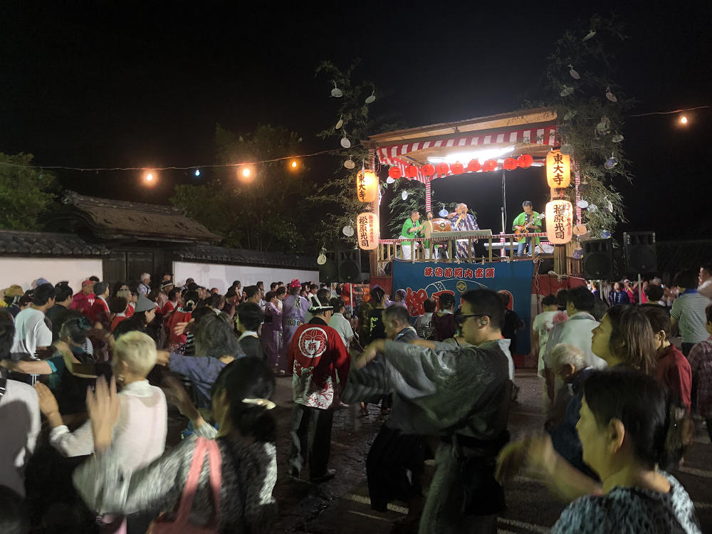 十七夜盆踊り＠東大寺二月堂（奈良市）-10