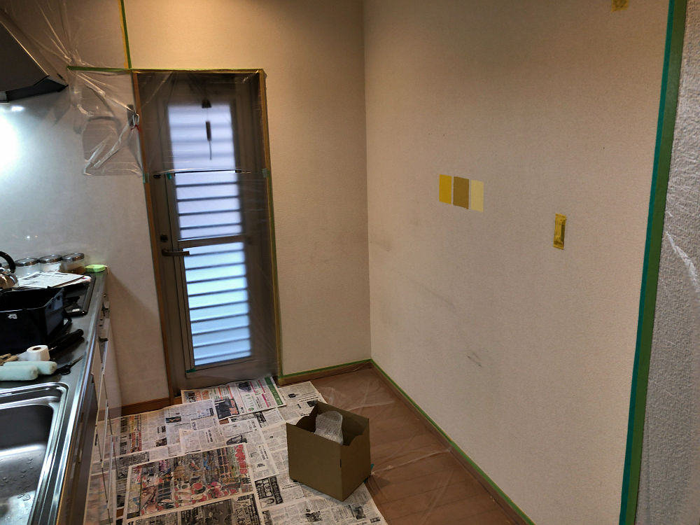 キッチンのセルフリフォーム-03 キッチンのセルフリフォーム-03