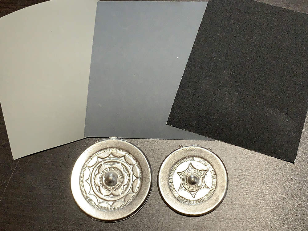 内行花文鏡研磨セット＠桜井市立埋蔵文化財センター-10