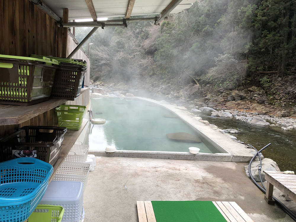 上湯温泉 河原の湯 @十津川村-07 上湯温泉 河原の湯 @十津川村-07