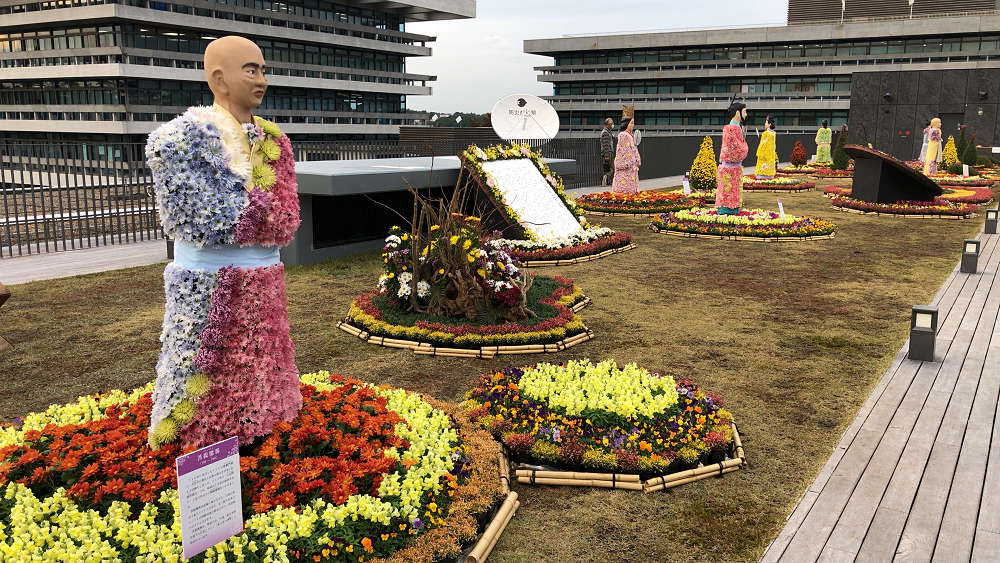 奈良大菊人形展@奈良公園バスターミナル屋上-04 奈良大菊人形展@奈良公園バスターミナル屋上-04