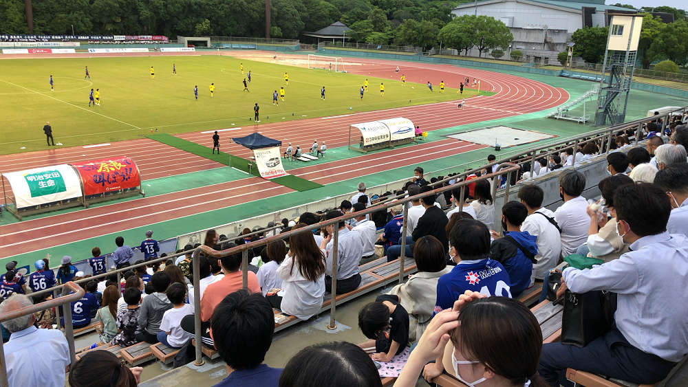 楽しい！サッカー『奈良クラブ』の試合を初の生観戦！