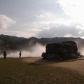 霧の石舞台古墳『飛鳥アートプロジェクト』＠明日香村