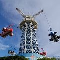 現存最古の貴重な大型遊具『飛行塔』＠生駒山上遊園地