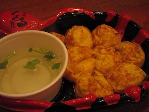 道頓堀「たこ焼き」ツアー ＜4.くくる＞