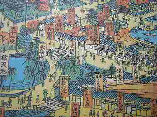 古い奈良が蘇る『奈良名勝全図』『奈良名勝漫遊三日の旅』