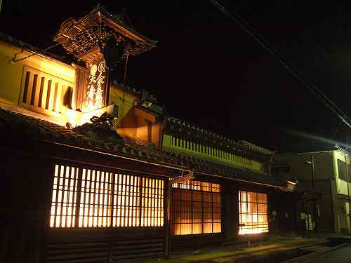 『宇陀松山夢街道 町並みライトアップ』＠宇陀市