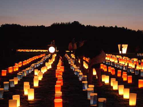 秋の仄明かりイベント『飛鳥光の回廊2011』＠明日香村